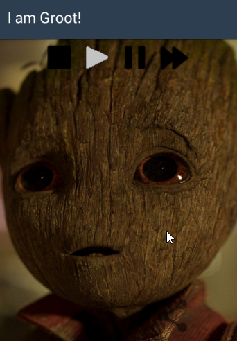 I am Groot Button ภาพหน้าจอ 2