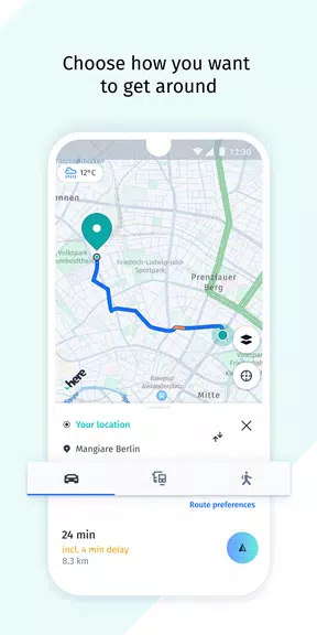 HERE WeGo BETA Capture d'écran 4