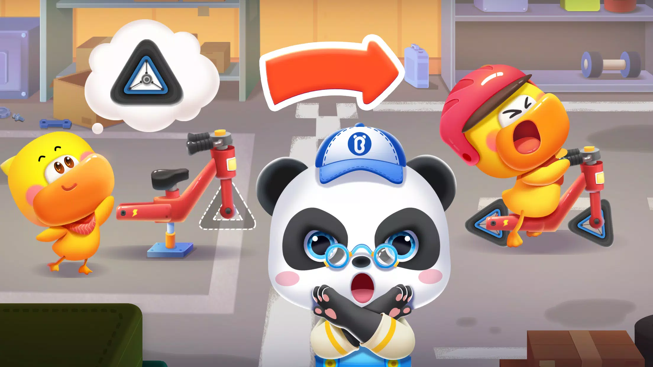 Baby Panda’s Kids School Captura de pantalla 3