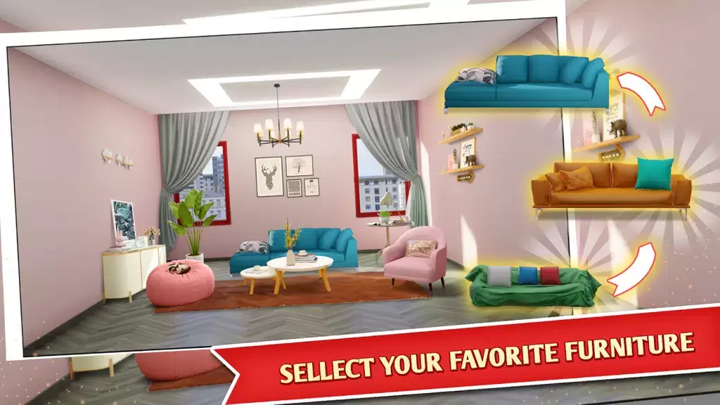 Home Dreams: Puzzle & Decor Capture d'écran 3