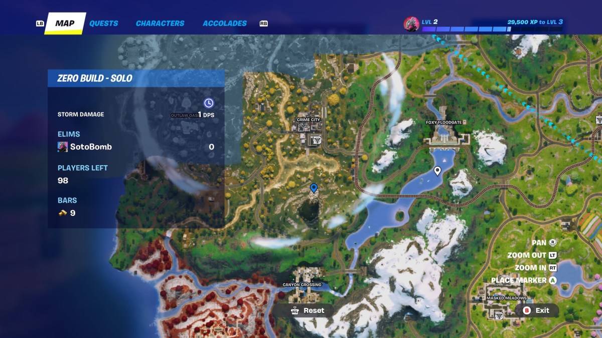 秘密狼群位于第6季的Fortnite第6章。