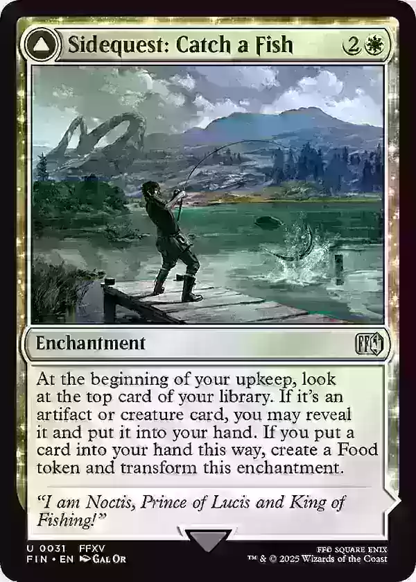 新魔術：聚會最終幻想集：第一次看一張卡片