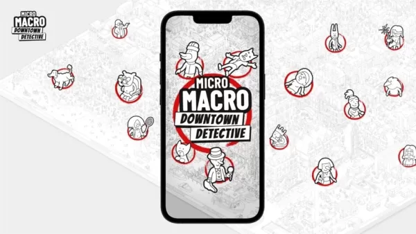 MicroMacro: Downtown Detective Combines Wimmelbild and Detective Story, Out Now
