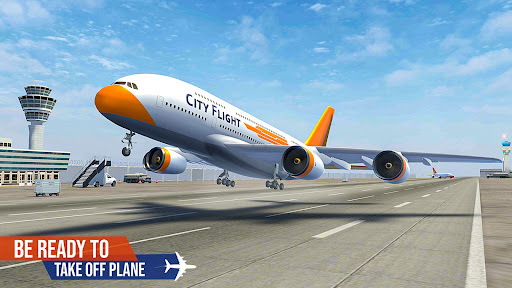 City Pilot Flight: Plane Games Ảnh chụp màn hình 3