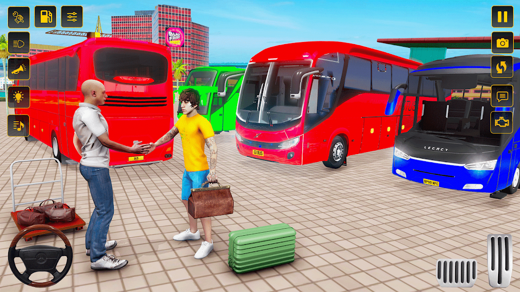 Real Bus Simulator 3d Bus Game स्क्रीनशॉट 1