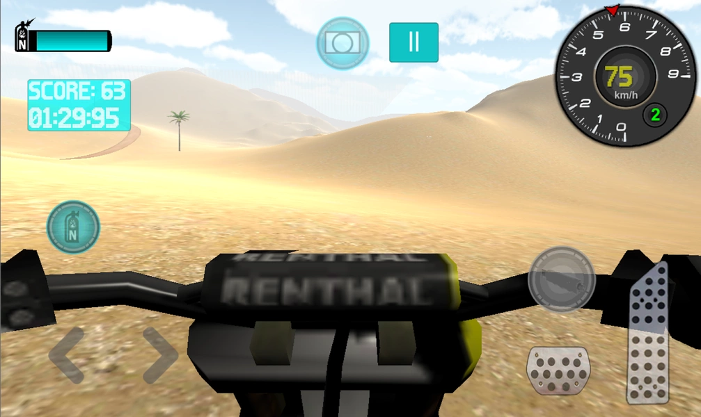 Schermata Desert Motocross Rally 1