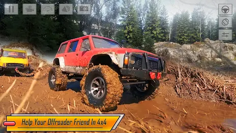 Offroad Driving Jeep Simulator स्क्रीनशॉट 2