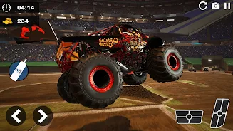 Monster truck Driving Off-road ภาพหน้าจอ 2