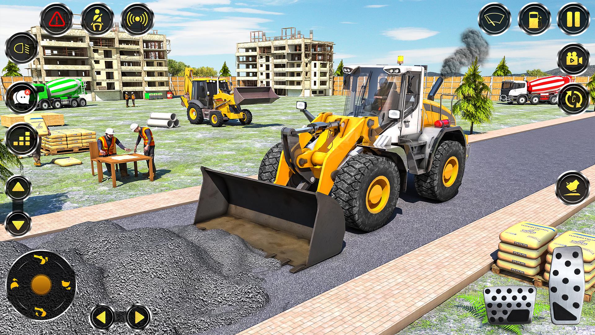 City Construction JCB Game 3D Ảnh chụp màn hình 4