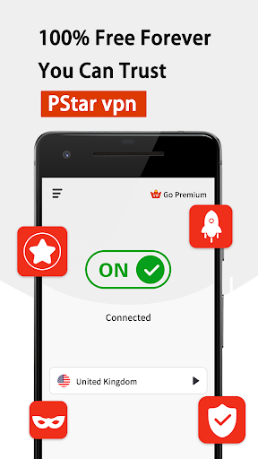 PStar VPN - Unlimited Fast Proxy Screenshot 1