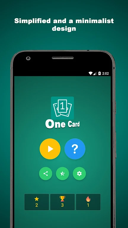One Card - Game ဖန်သားပြင်ဓာတ်ပုံ 1