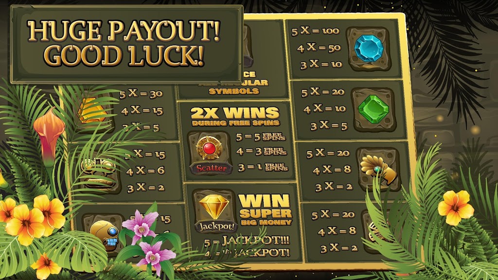 Mayan Ruins Slots स्क्रीनशॉट 4