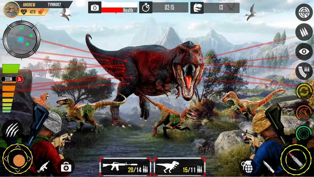 Real Dino Hunting Gun Games ဖန်သားပြင်ဓာတ်ပုံ 3