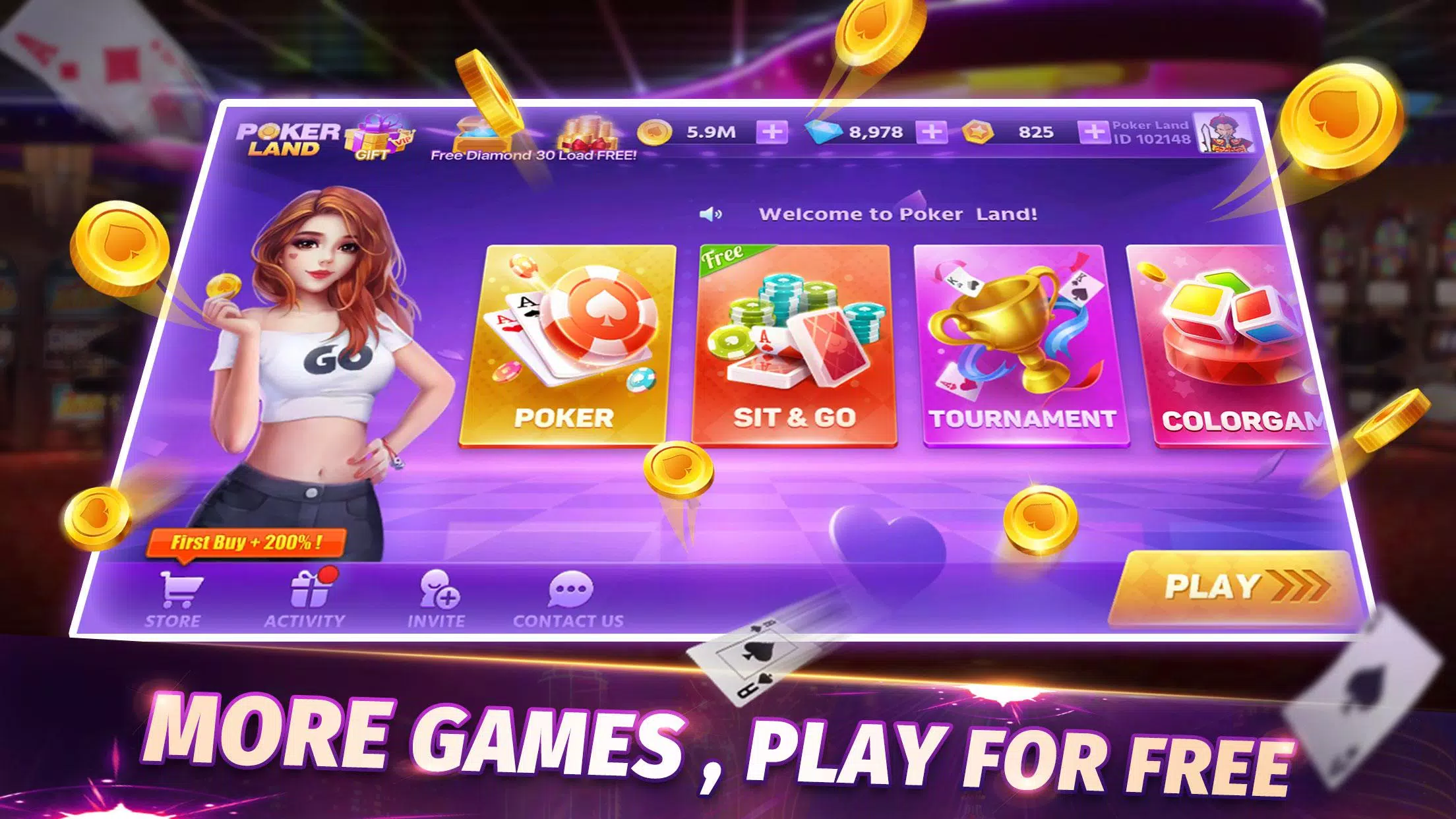 Poker Land Ảnh chụp màn hình 4