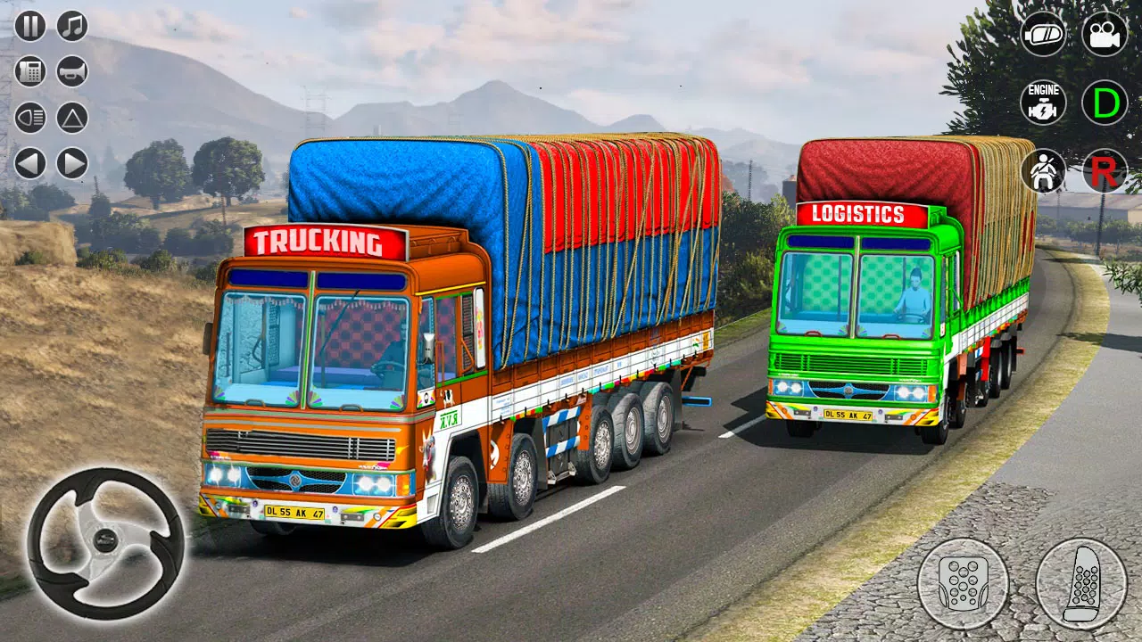 Indian Cargo Truck Game 2024 Schermafbeelding 1