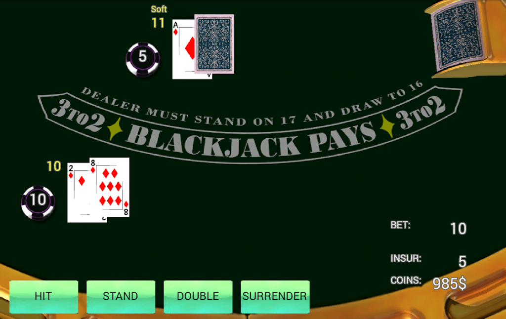 BlackJack Simulator Captura de tela 2