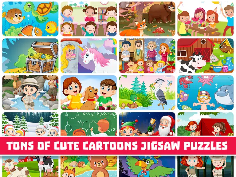 Princess Jigsaw Puzzles Kids应用截图第1张