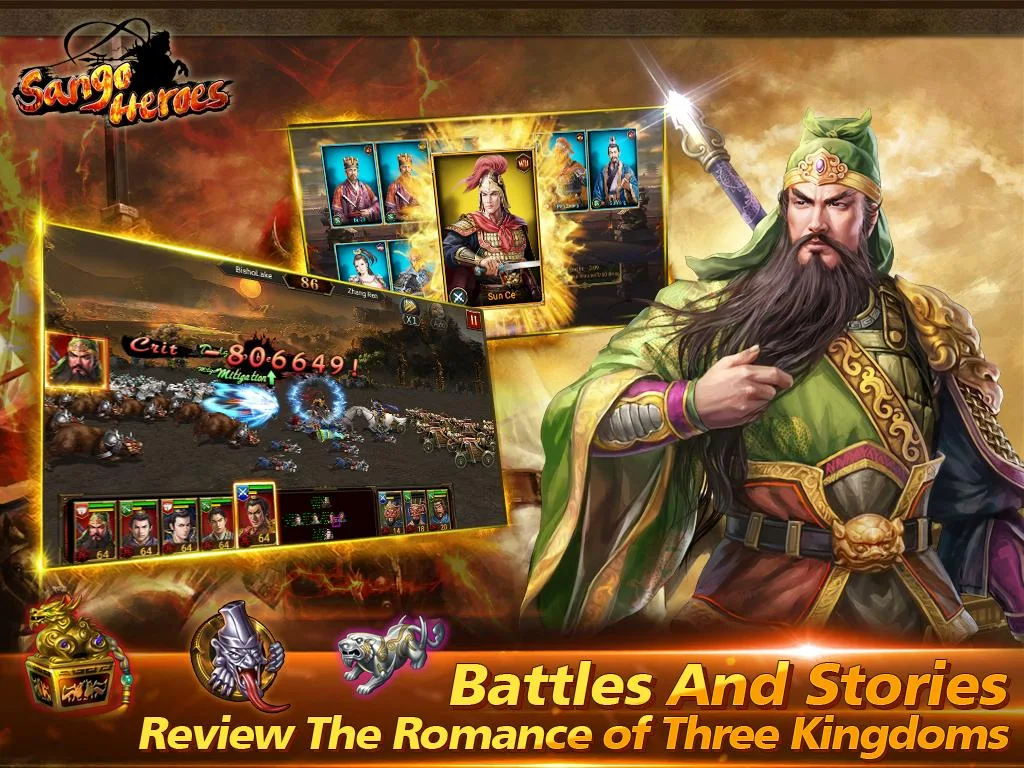 CBT of Sango Heroes Zrzut ekranu 3