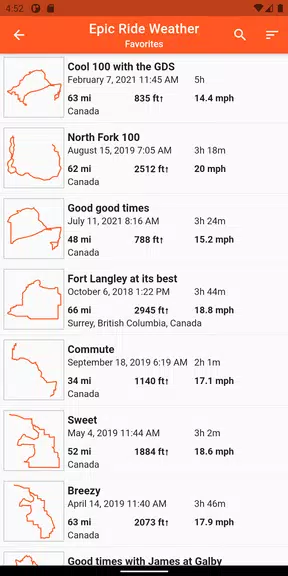 Epic Ride Weather スクリーンショット 1