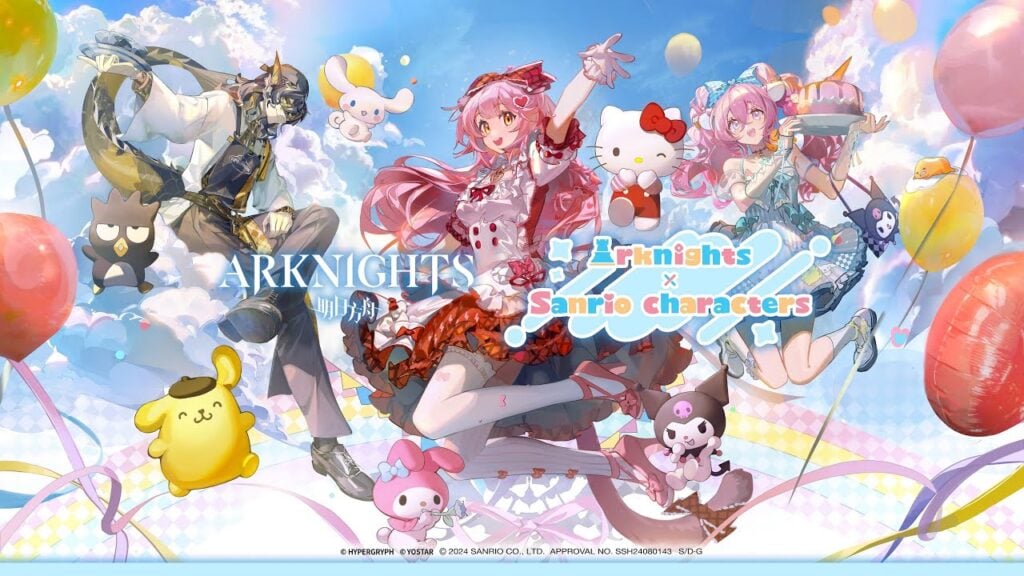 ကြည်ညိုဘွယ်ကောင်းသော arknights နှင့် Sanrio Manddry ရောက်ရှိလာခဲ့!