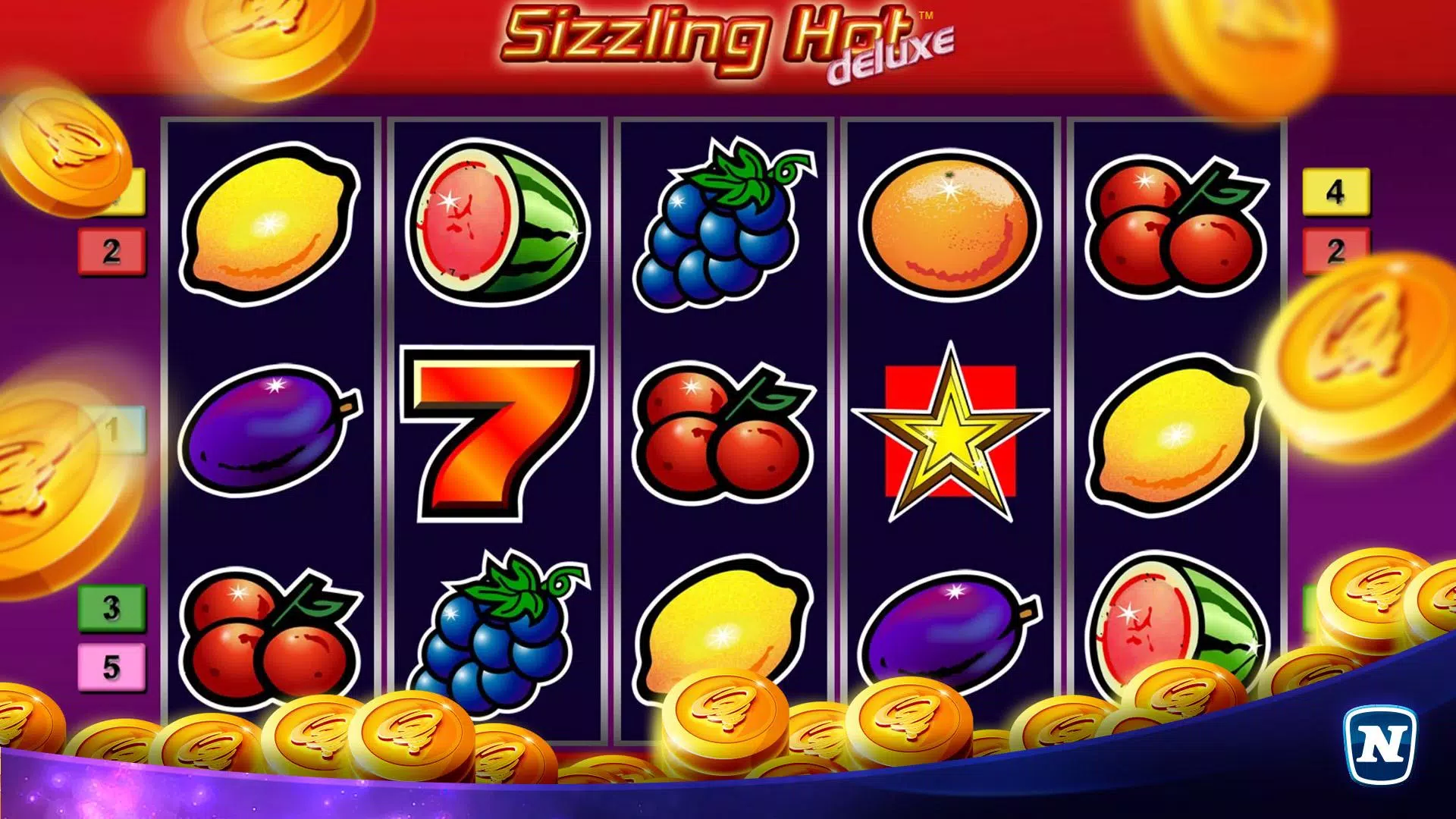 Sizzling Hot™ Deluxe Slot Captura de pantalla 1