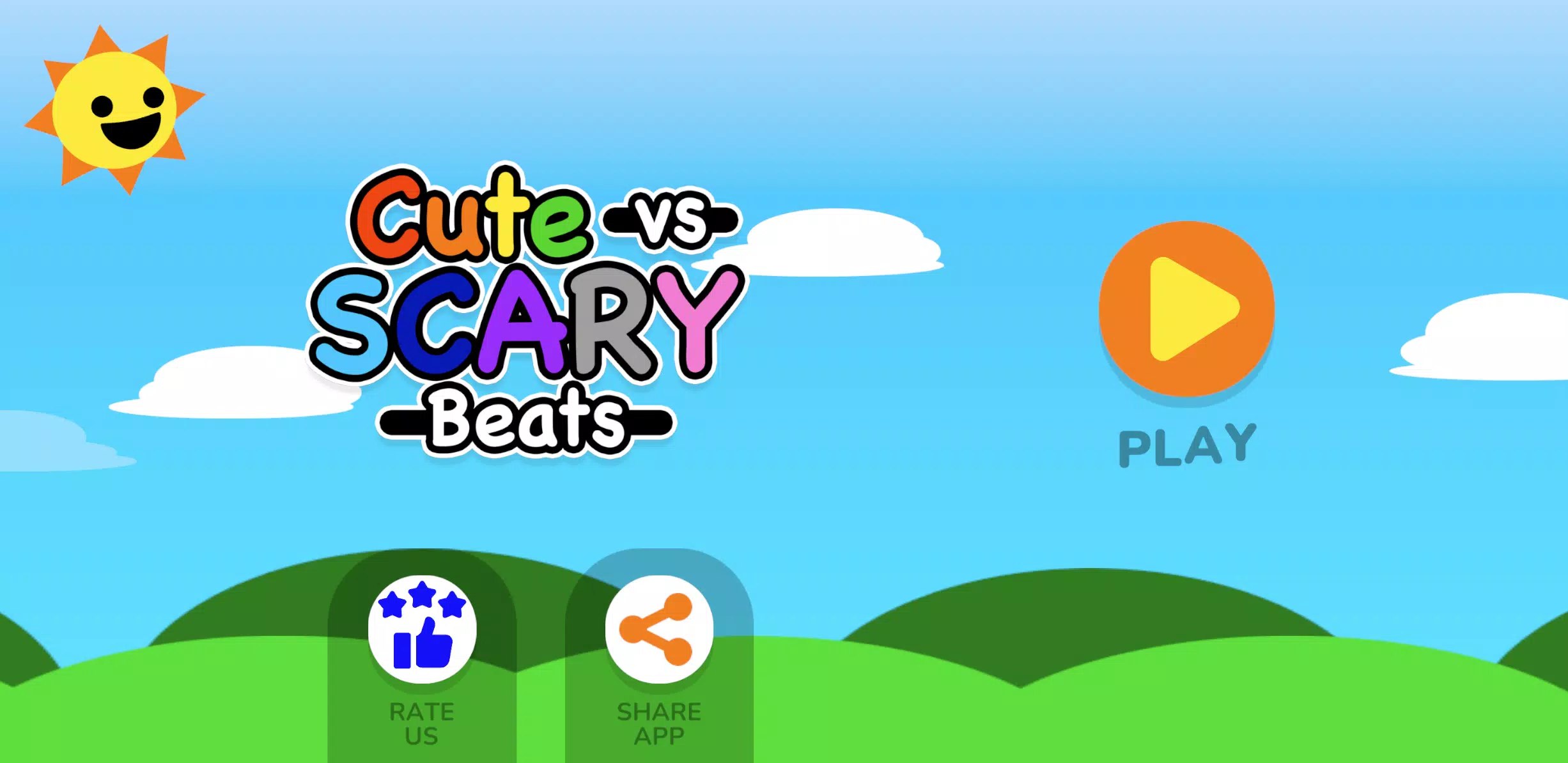 Cute vs Scary Beats Zrzut ekranu 1