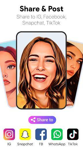 ToonTap: AI Headshot Generator ภาพหน้าจอ 2