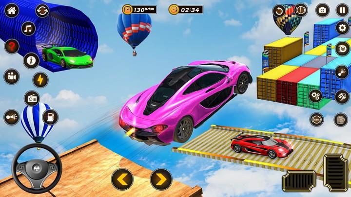 City GT Car Stunts Mega ramps Скриншот 3