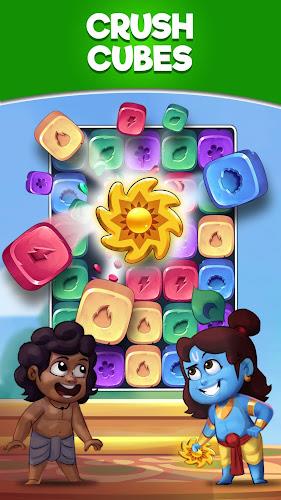 Krishna Crush: Tile Blast স্ক্রিনশট 1