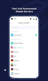 Radar VPN - Fast VPN Proxy Pro Captura de tela 3