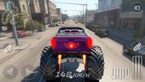 Monster Truck Stunt Challenge Captura de tela 1