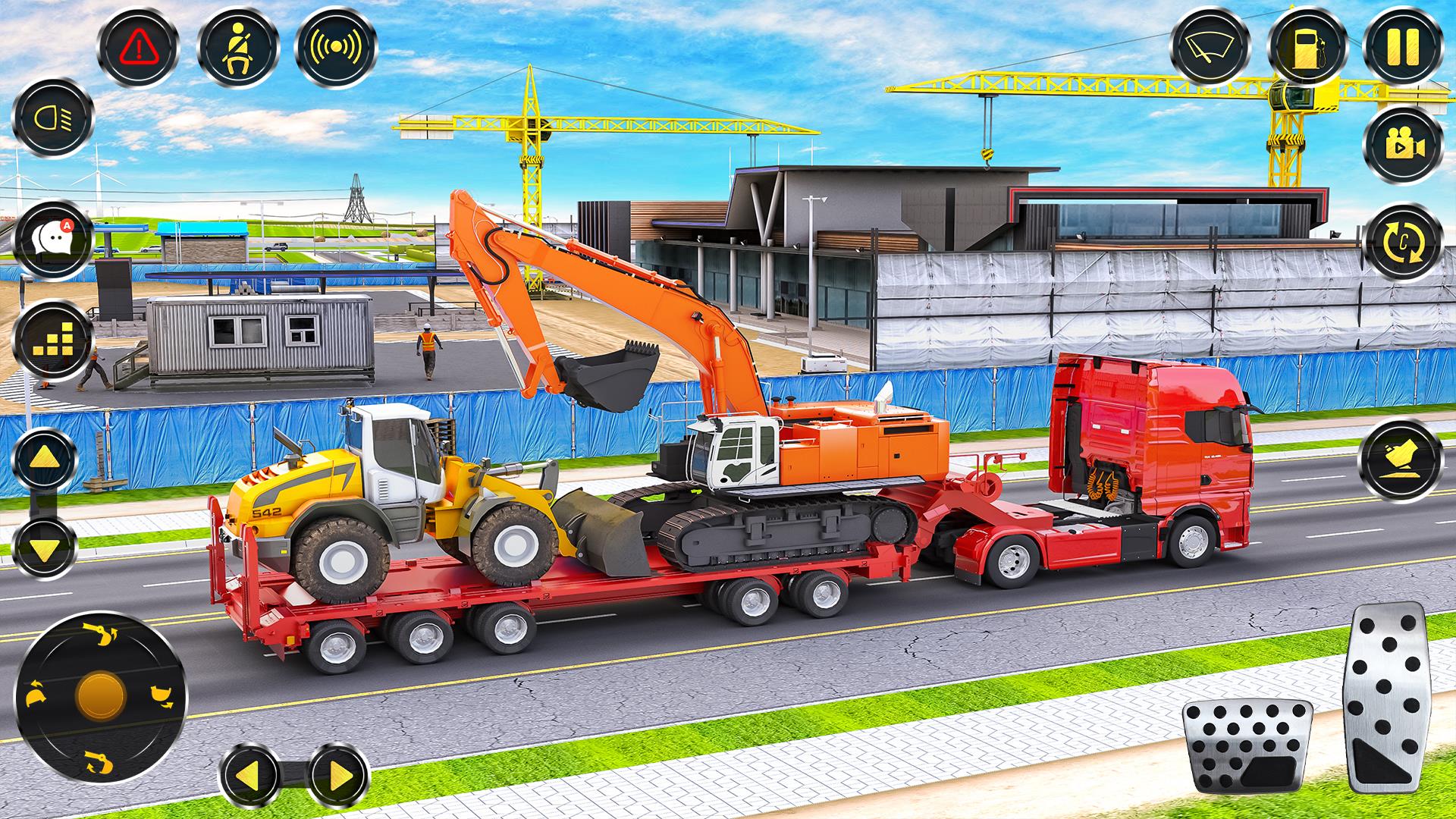 City Construction JCB Game 3D Captura de tela 3