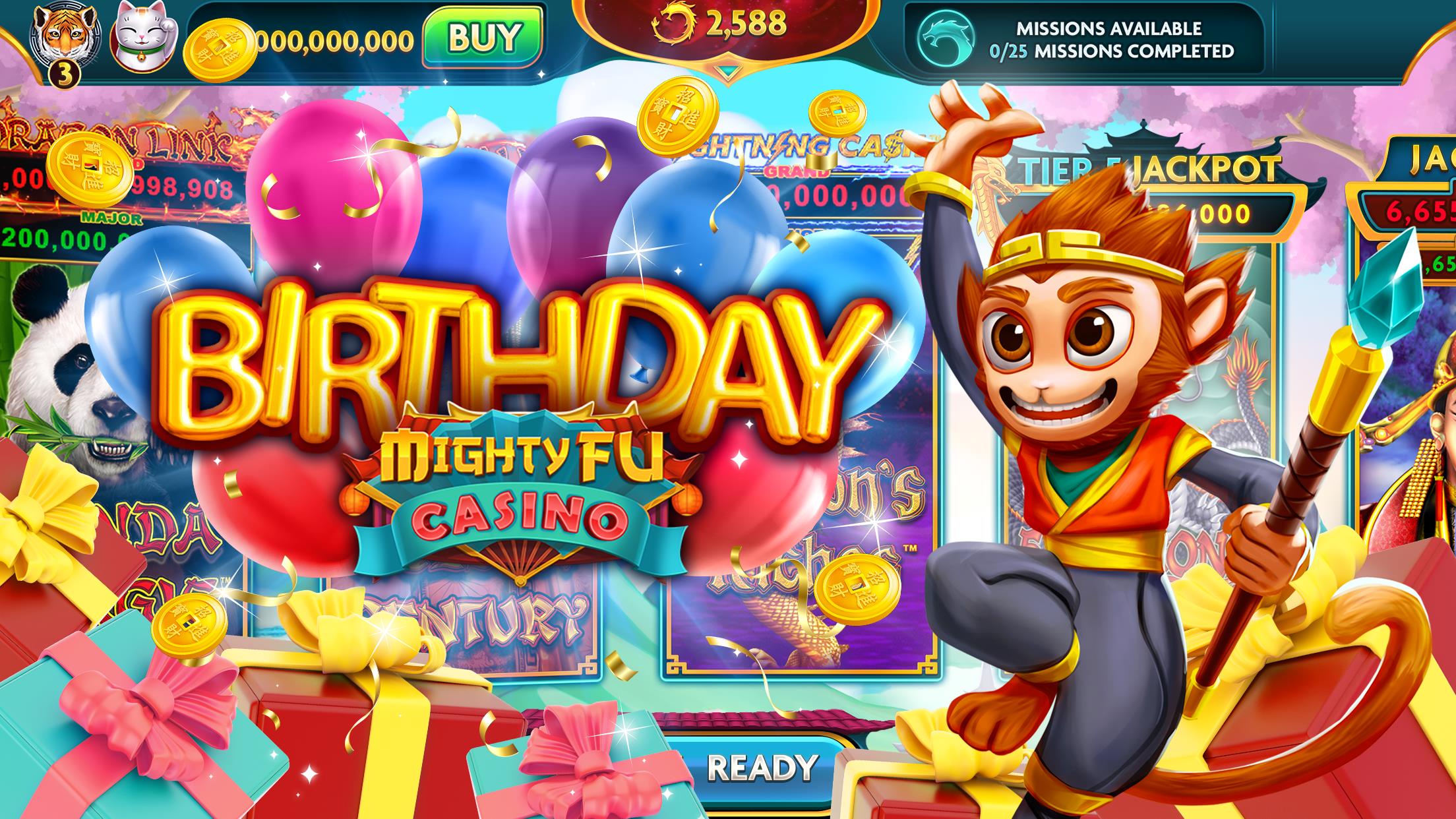 Mighty Fu Casino - Slots Game Скриншот 2