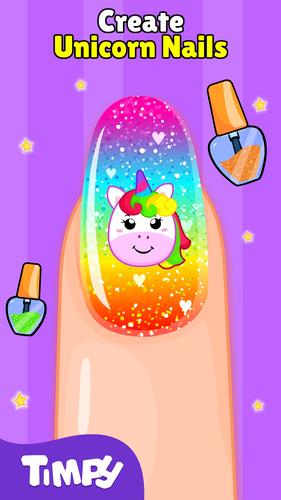 Nail Salon Games Acrylic Nails Скриншот 1