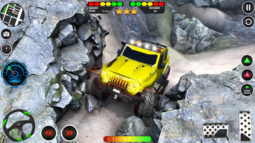 US Offroad Fury Car Driving 3D應用截圖第4張