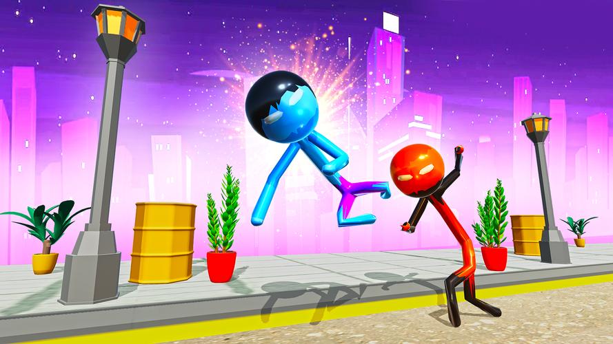 Stickman Ninja Fight: Ropehero スクリーンショット 4