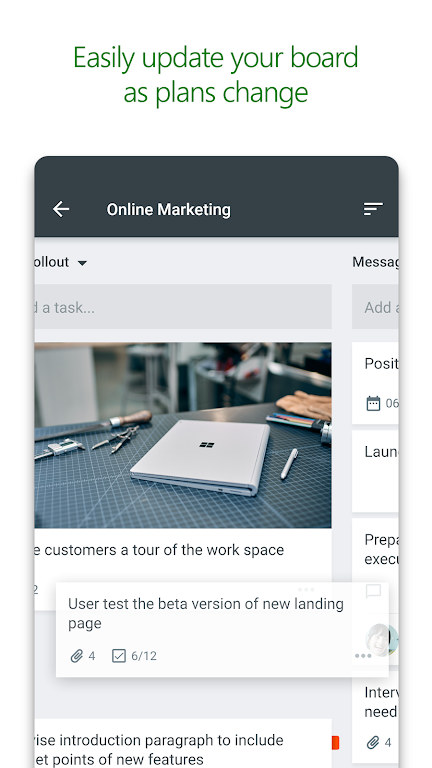 Microsoft Planner Tangkapan skrin 4