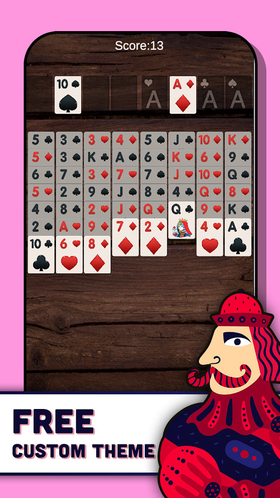 FreeCell Solitaire - Card スクリーンショット 1