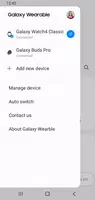 Galaxy Wearable (Samsung Gear) Schermafbeelding 2