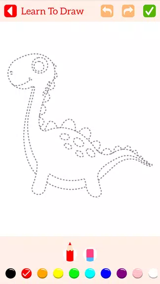 Learn To Draw Animals - Steps スクリーンショット 1
