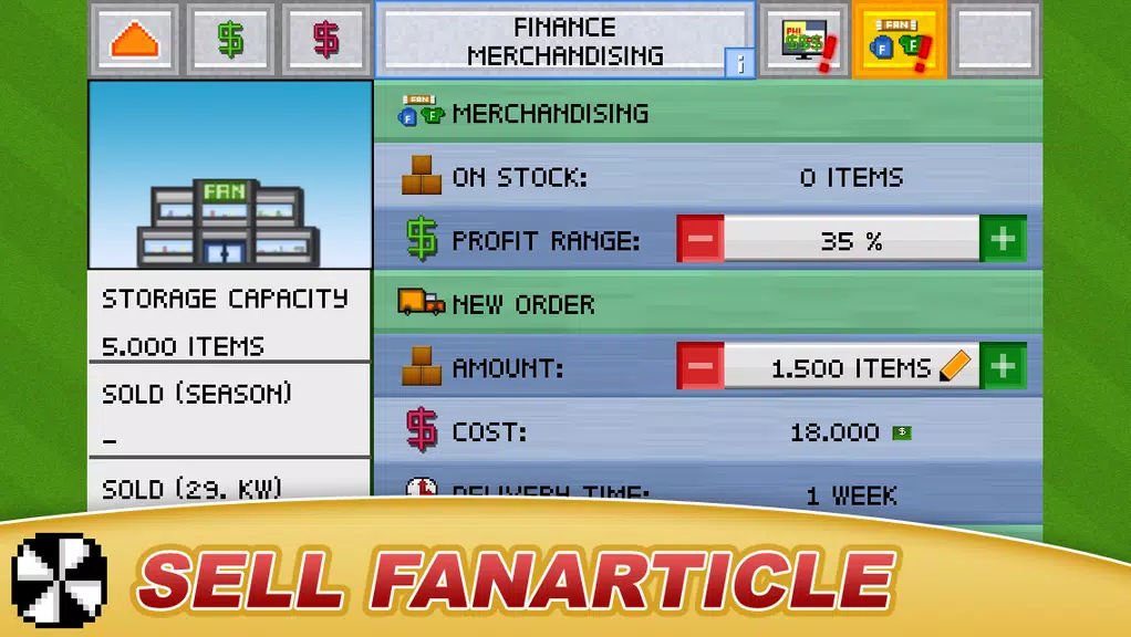 Soccer Pocket Manager ภาพหน้าจอ 4