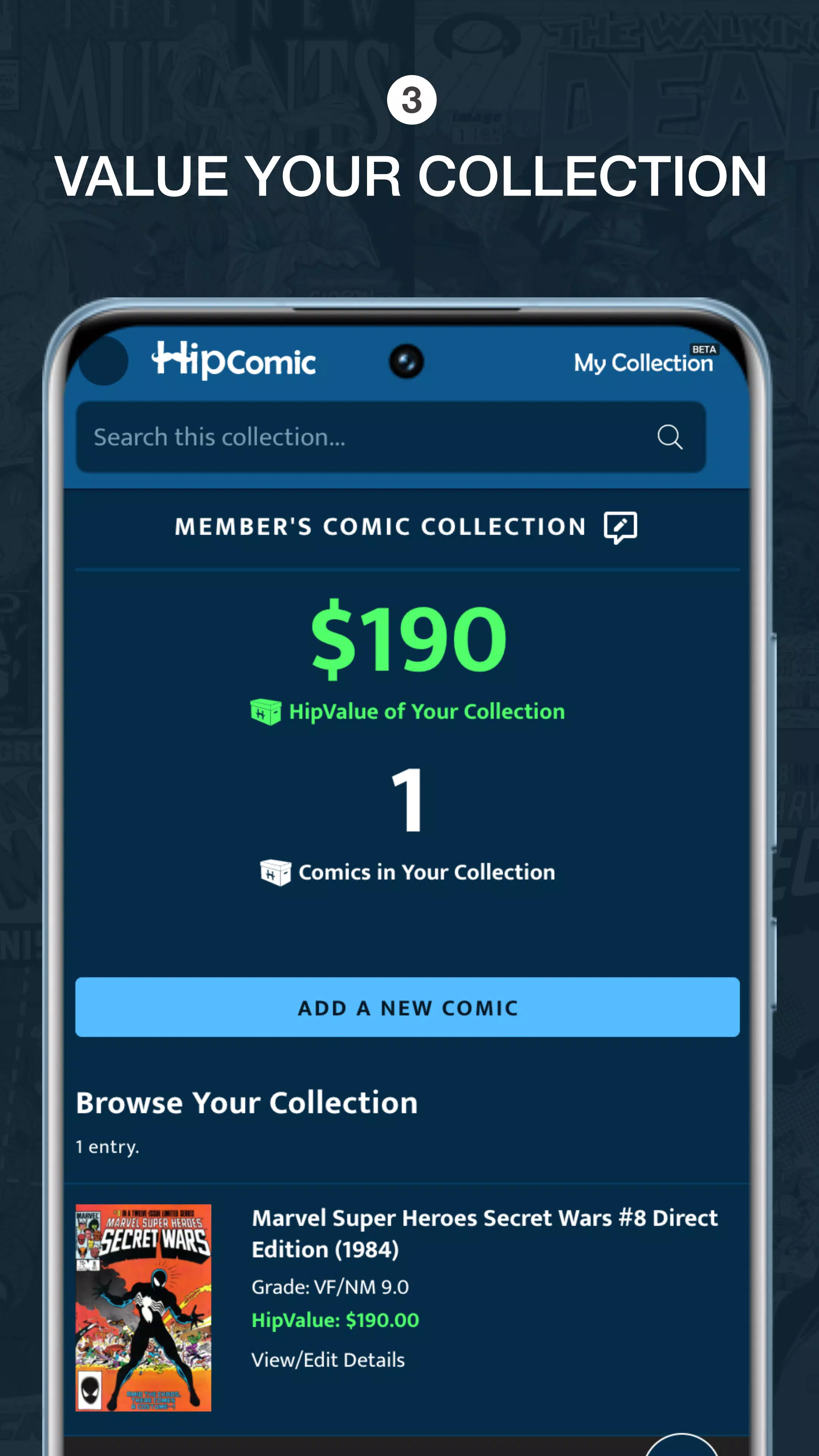 My Collection: Comic Scanner Capture d'écran 4