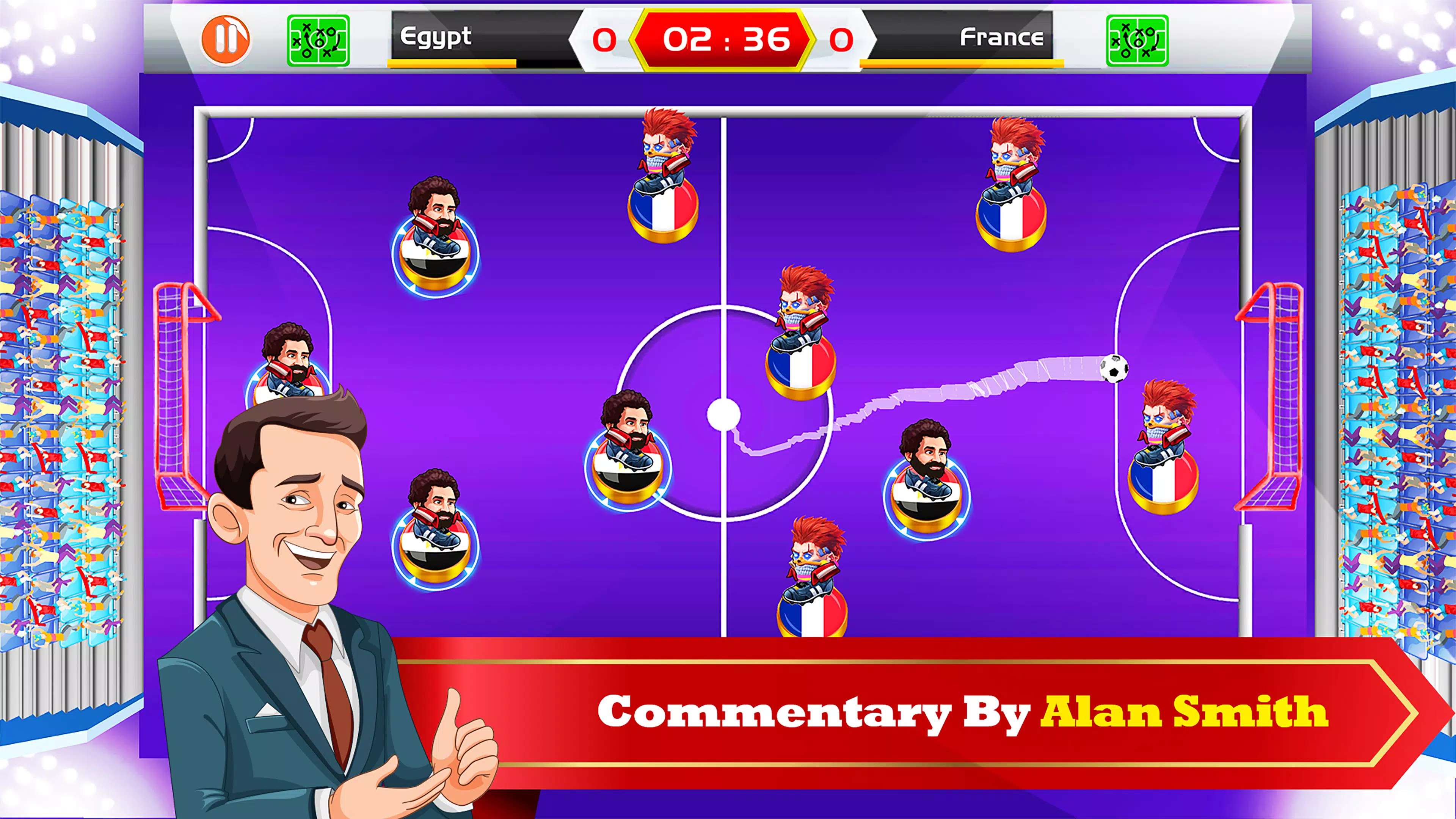 Finger Soccer: 2D Superstar Screenshot 2