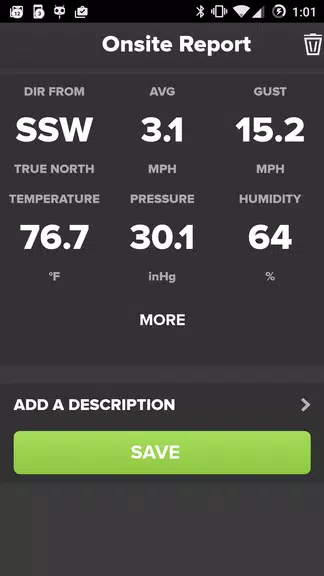 Wind & Weather Meter Screenshot 2