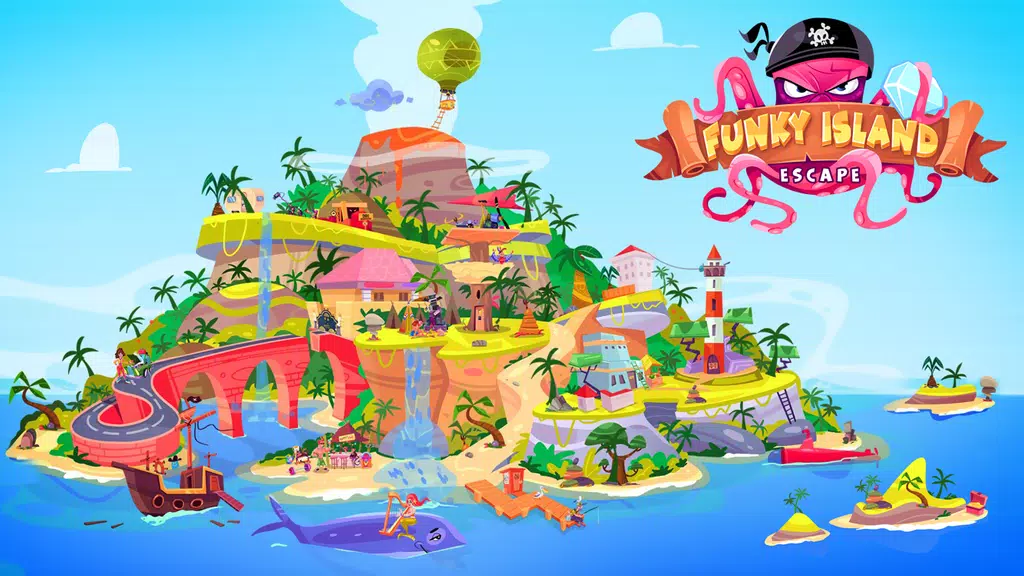 Escape Funky Island Captura de pantalla 1