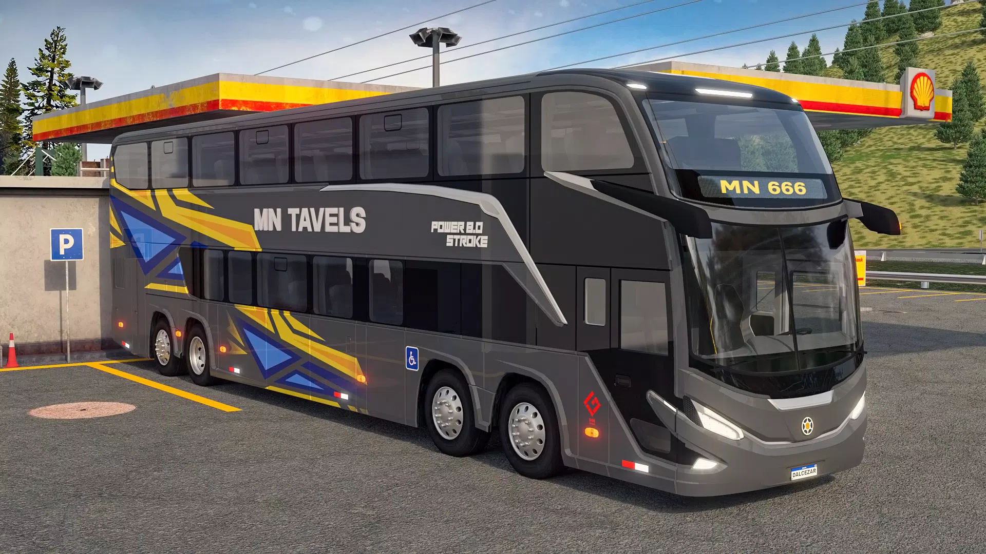 Bus Coach Simulator: City Bus Captura de tela 1