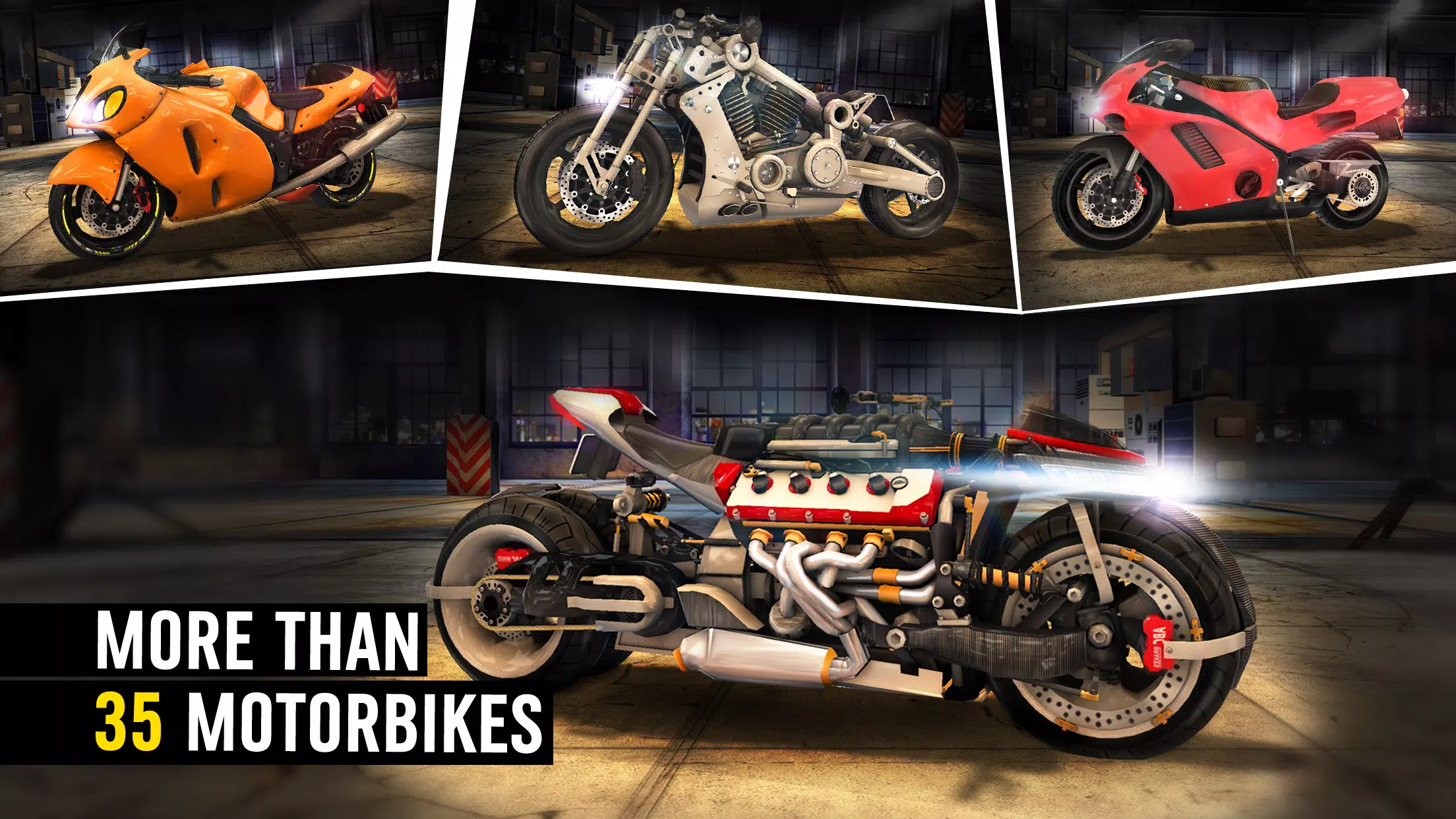 Motor Bike: Xtreme Races Capture d'écran 2