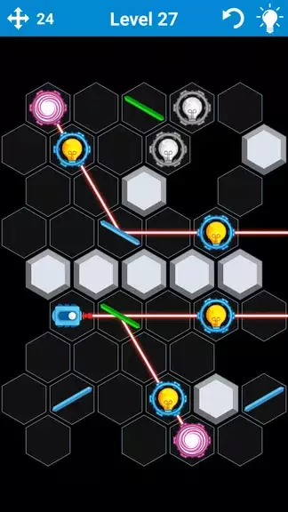 Laser Puzzle - Logic Game 스크린샷 4