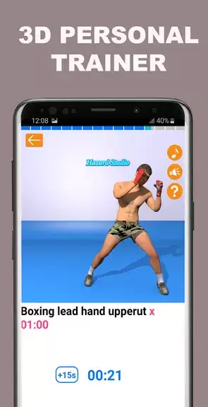 Schermata Kickboxing fitness Trainer 4