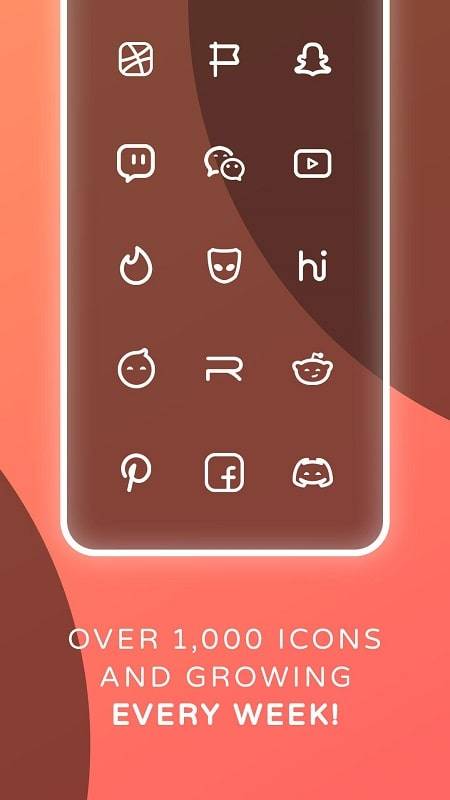 Reev Pro - White Outline Icons 스크린샷 3